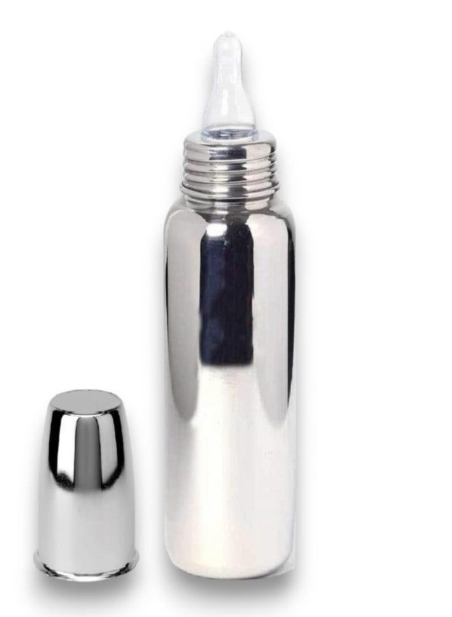 LASERBOT Stainless Steel Baby Feeding Milk Bottle, Milk Feeding, Water Feeding (Pack of 1, 250 ml.) - Image 1