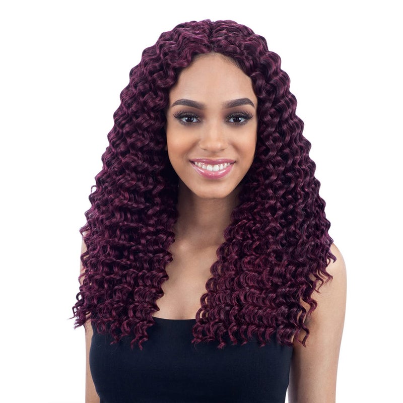 FreeTress Braids DEEP TWIST 14 1B Off Black FreeTress Synthetic Hair Crochet Braid
