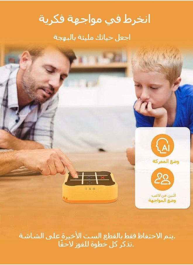 Generic - xo game Electronic Tic-Tac-Toe Game | 3 Modes | Memory Training | Family Travel Toy - Image 1