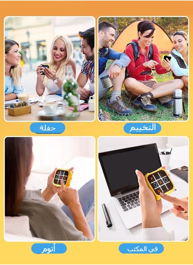 Generic - xo game Electronic Tic-Tac-Toe Game | 3 Modes | Memory Training | Family Travel Toy - Image 1