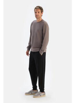 dagi Grey Men's Modal Bis Collar Sweatshirt  - Image 3