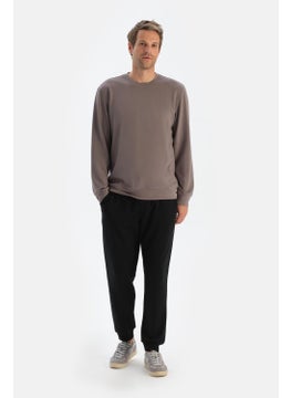 dagi Grey Men's Modal Bis Collar Sweatshirt  - Image 4