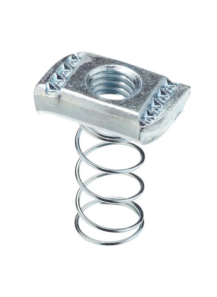 (100 Piece) GI Spring Nuts 8mm - Image 1