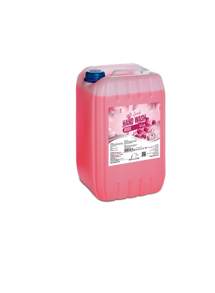 Crystal Clean Rose Hand Wash 20 Litres - Image 2