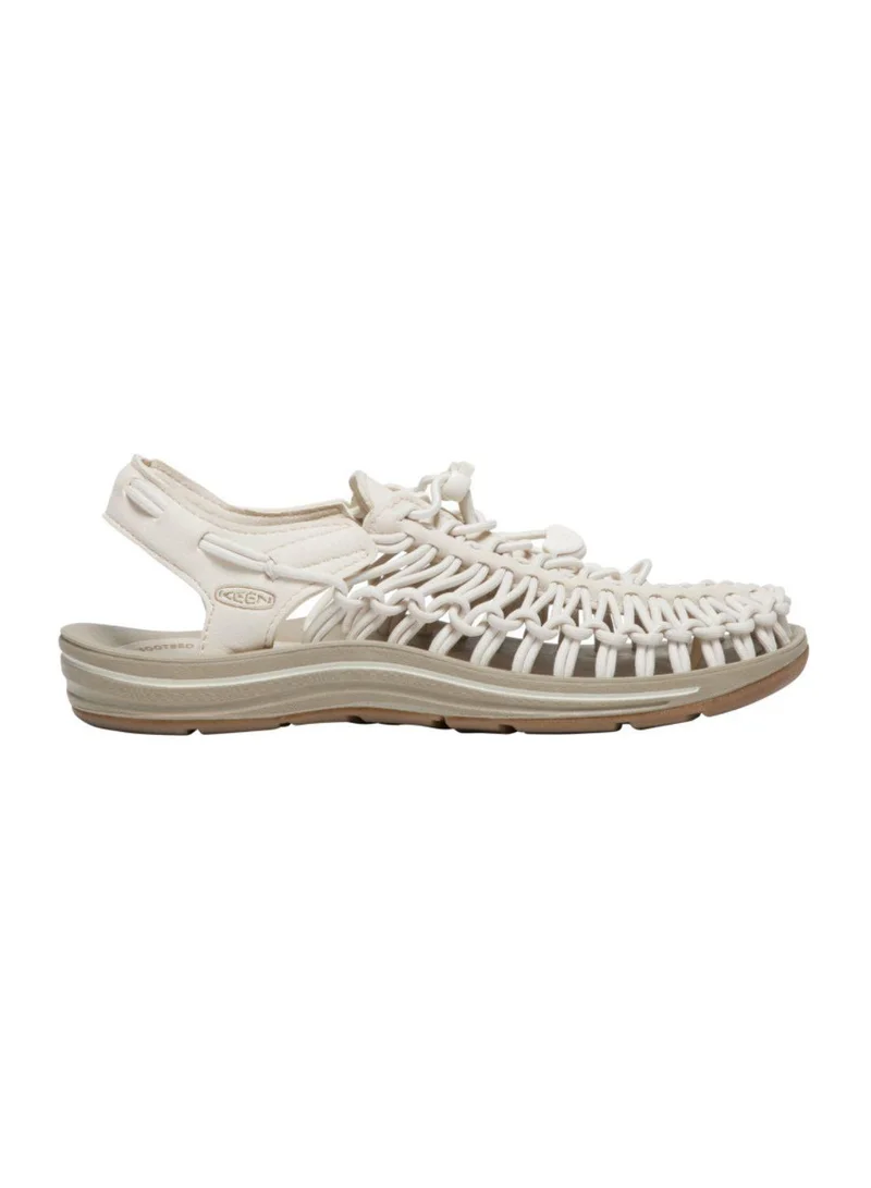 كين WOMEN UNEEK FLAT SANDALS WHITE CAP/CORNSTALK