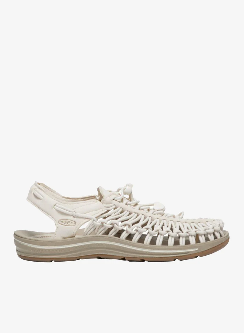 Keen WOMEN UNEEK FLAT SANDALS WHITE CAP/CORNSTALK