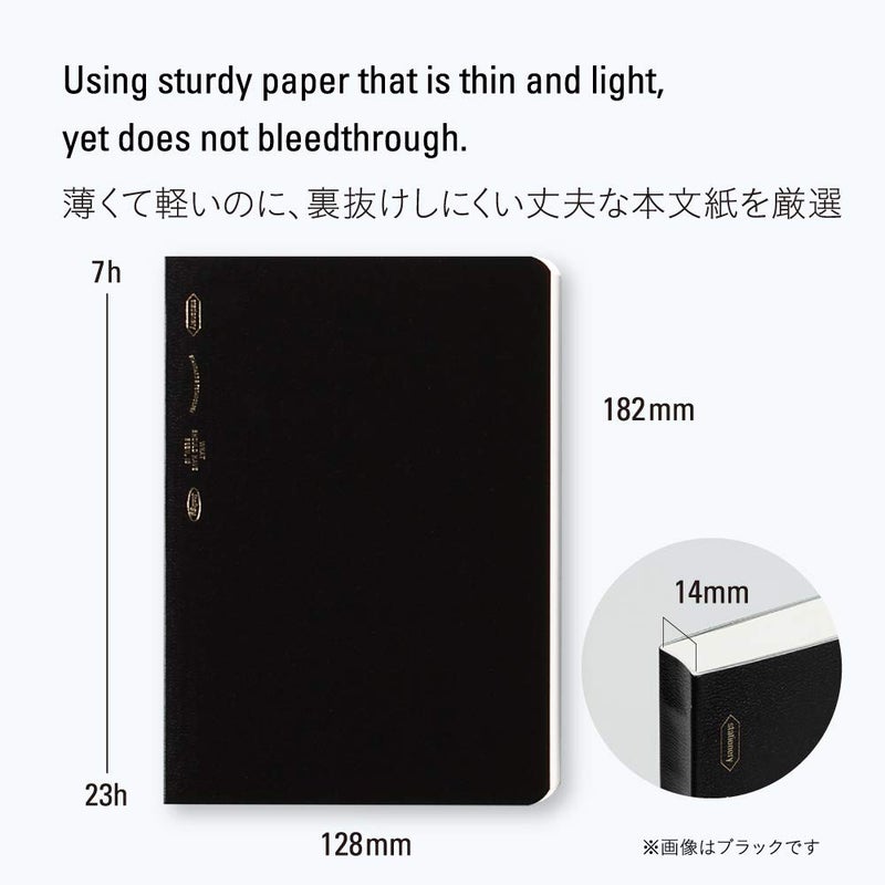 ãƒ‹ãƒˆãƒ ã‚º(Nitoms) STALOGY 365 Days Notebook, B6 Red - Image 3
