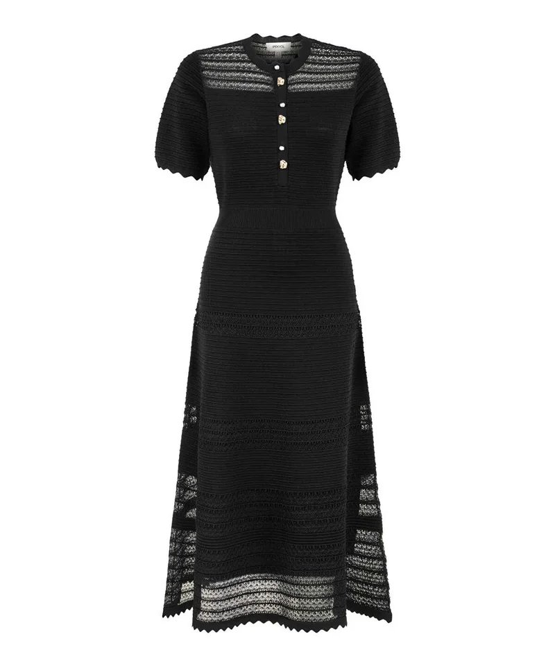 Ipekyol  Ipekyol Textured Knit Dress for Women | Best Price UAE