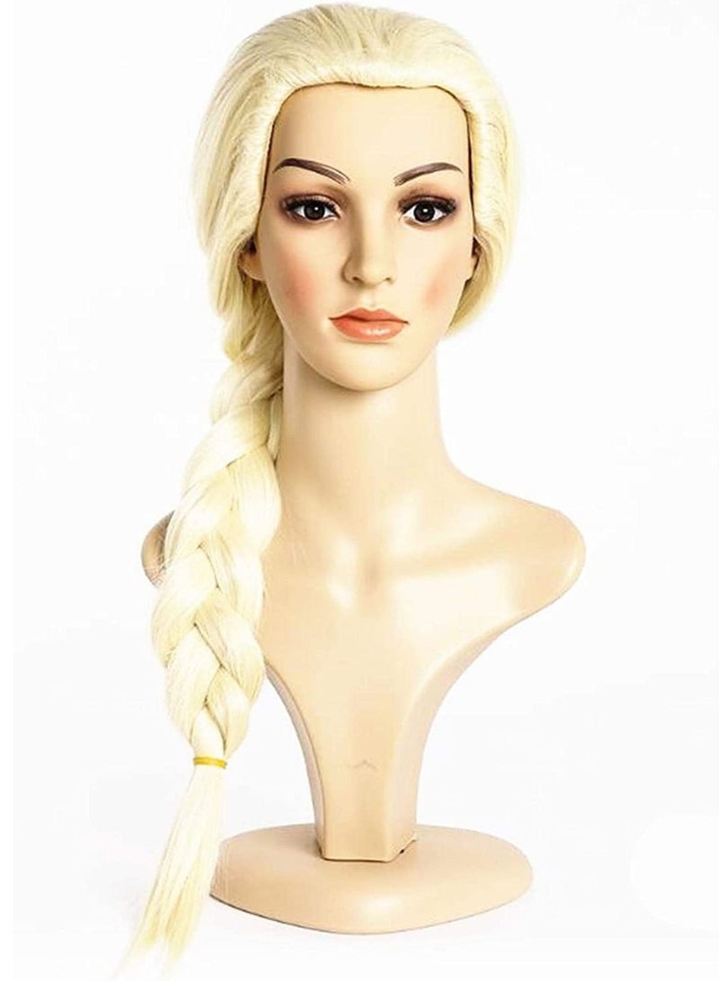 Estelle Frozen Elsa Blonde Wig Child - Image 1