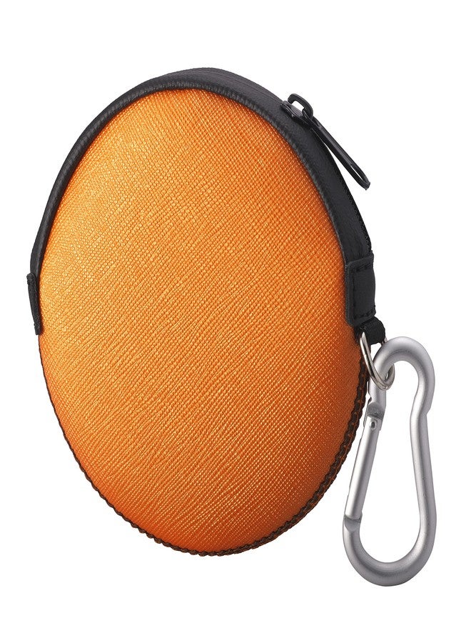 OneJoy Coin Purse, Coin Pouch, Small Coin Purse, Zipper Coin Pouch, Orange - Image 1