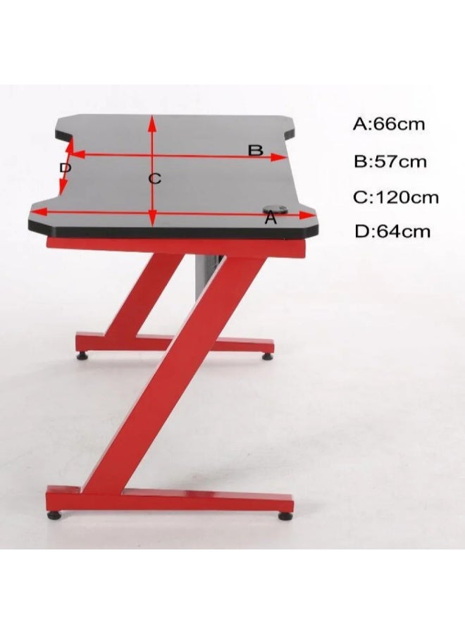 Pro Yard LED gaming table black mouse red NEW - Image 3