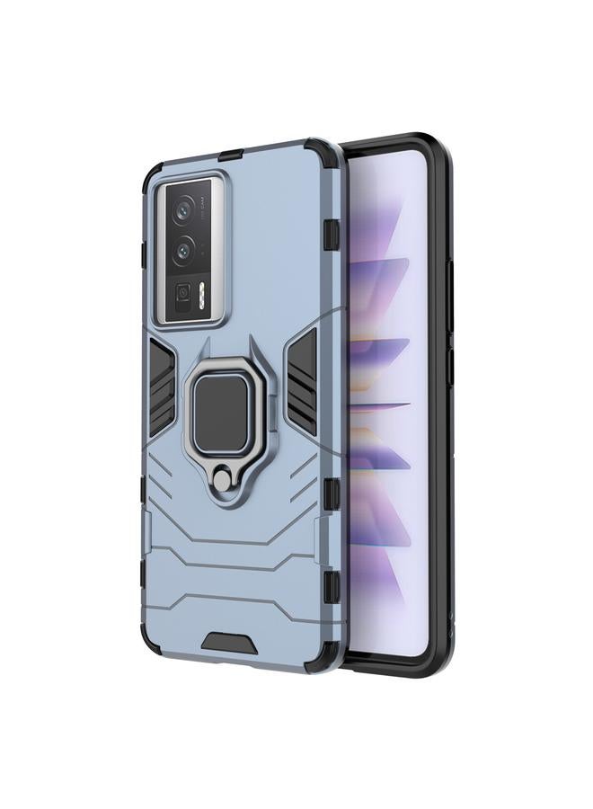 The Bros Case For Xiaomi Redmi K60 Pro Magnetic Ring Holder PC + TPU Phone Case