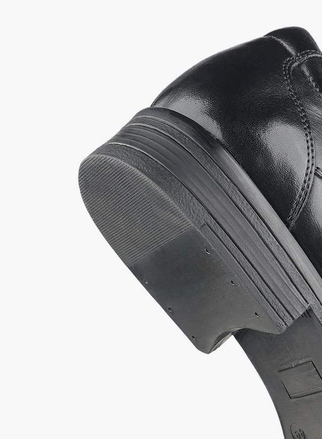 LBL by Shoexpress BLACK Men Slip-On Leather Loafers for Men | Best Price UAE