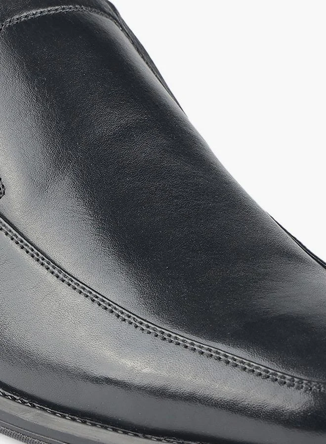 LBL by Shoexpress BLACK Men Slip-On Leather Loafers for Men | Best Price UAE