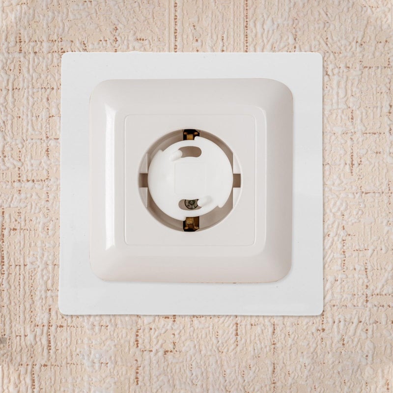86 Type PVC Electrical Outlet Cover Plates Wall Plate Extenders 10 Pack Decorative Light Switch Covers - Image 4