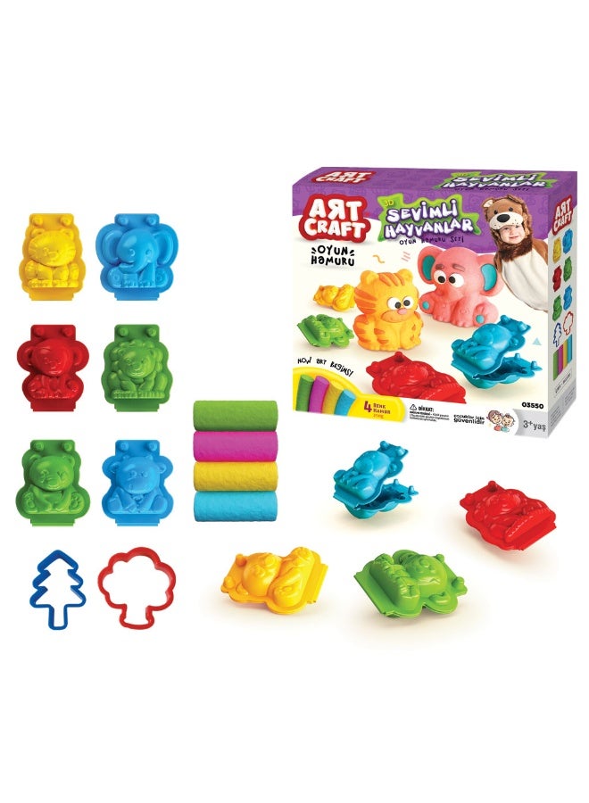 ديدي مجموعة عجينة الحيوانات ثلاثية الأبعاد من آرت كرافت - Image 1