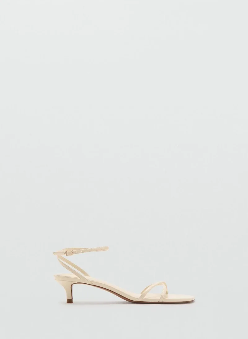 مانجو Criss-cross straps sandals