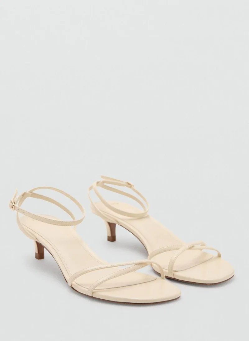 مانجو Criss-cross straps sandals