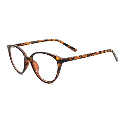 Peter Jones Cateye Blue Light Blocking Reading Glasses for Women | Computer Readers UV Protection lenses (AG130, SIZE MEDIUM) - Image 1