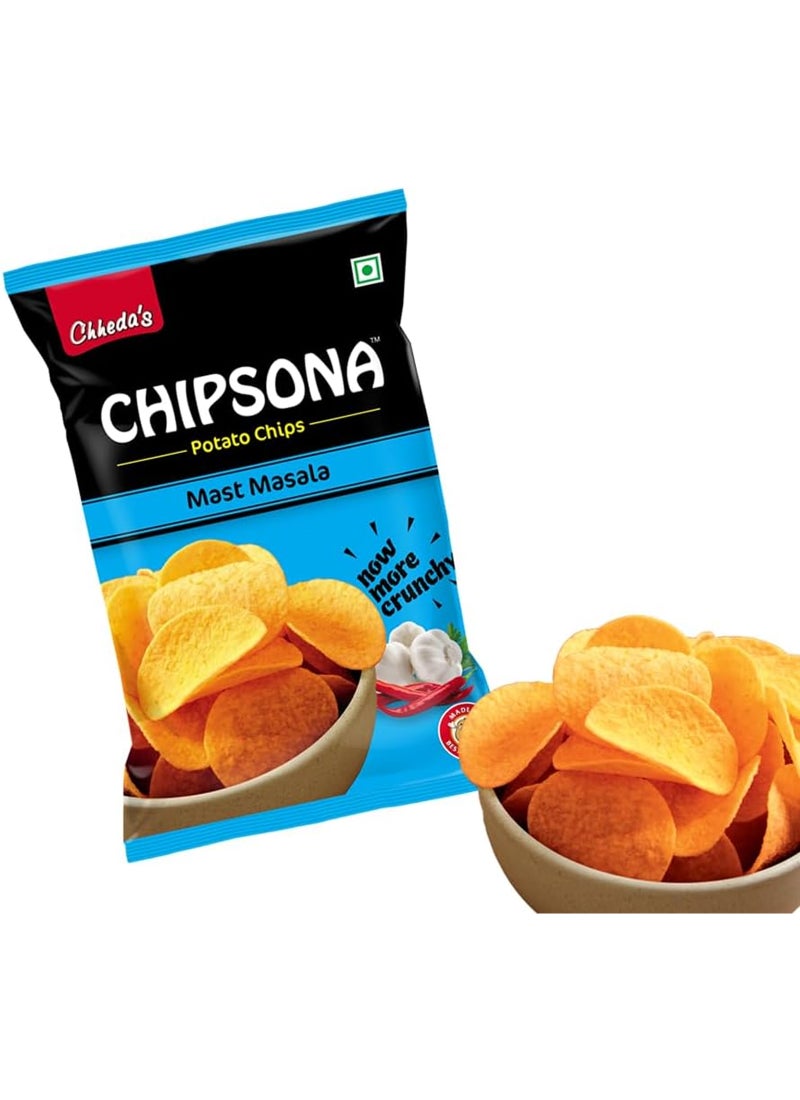 Chheda's Mast Masala Chipsona Potato Chips 90g - Image 3