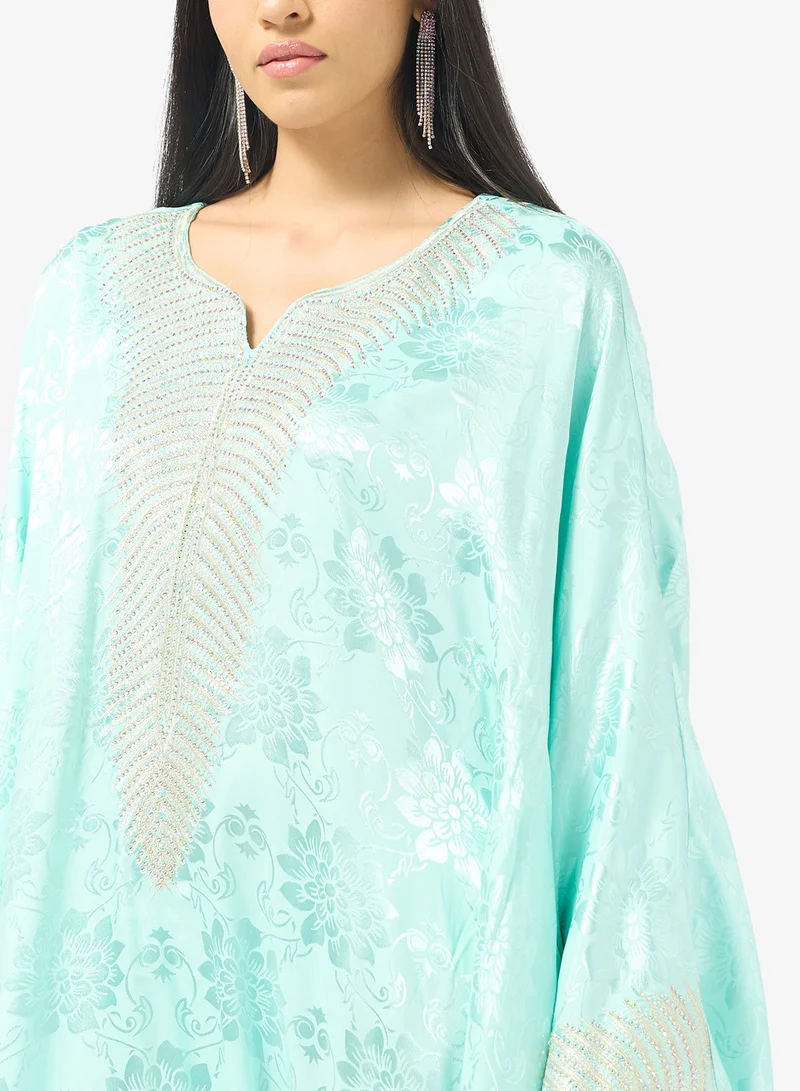 Khizana Embellished Kaftan