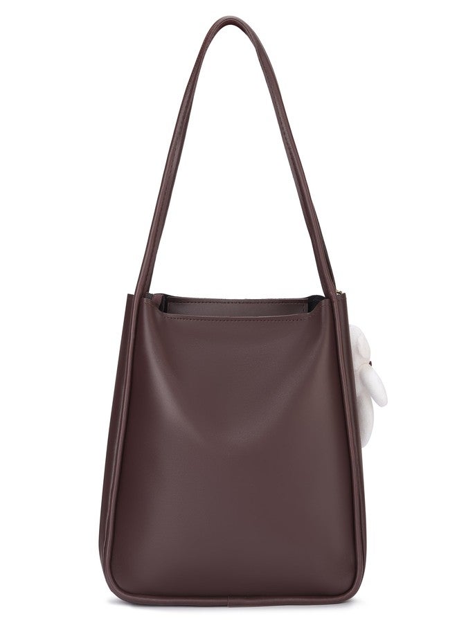 AKSUTI Stylish Handbag For Women (Brown) - Image 4