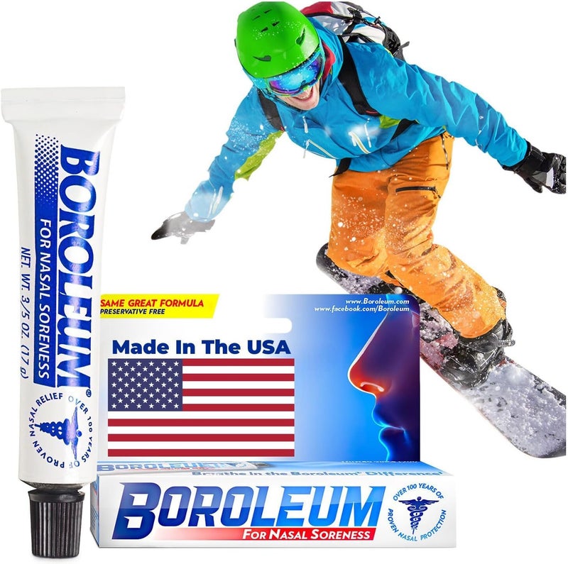Boroleum for Nasal Soreness, 17 Grams, 3/5 Ounce Tube