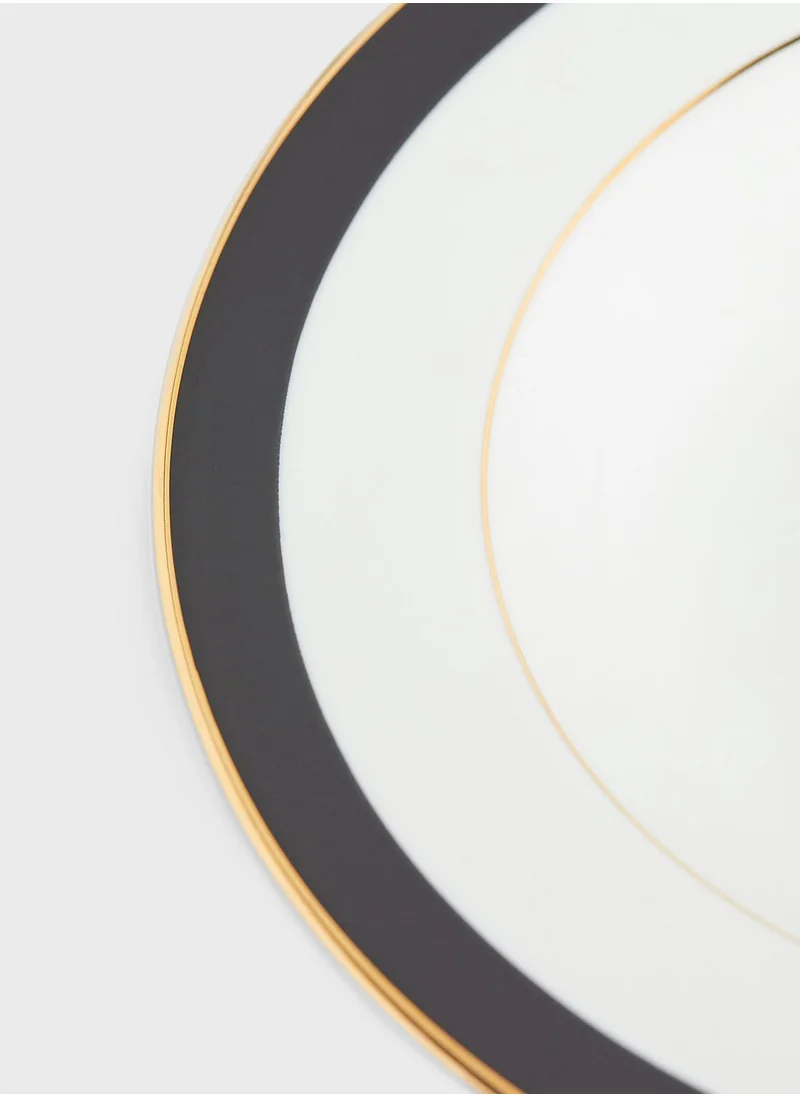 H&M Deep Porcelain Plate