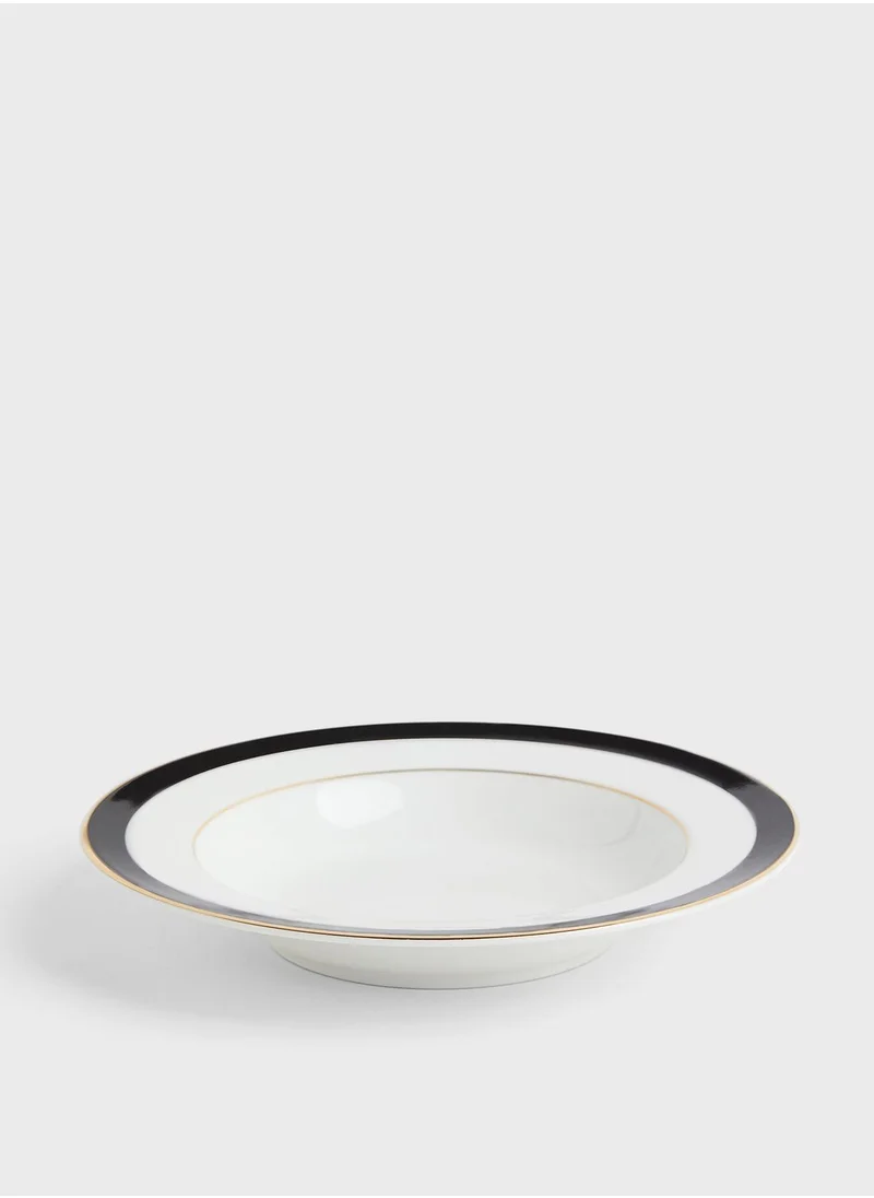 H&M Deep Porcelain Plate