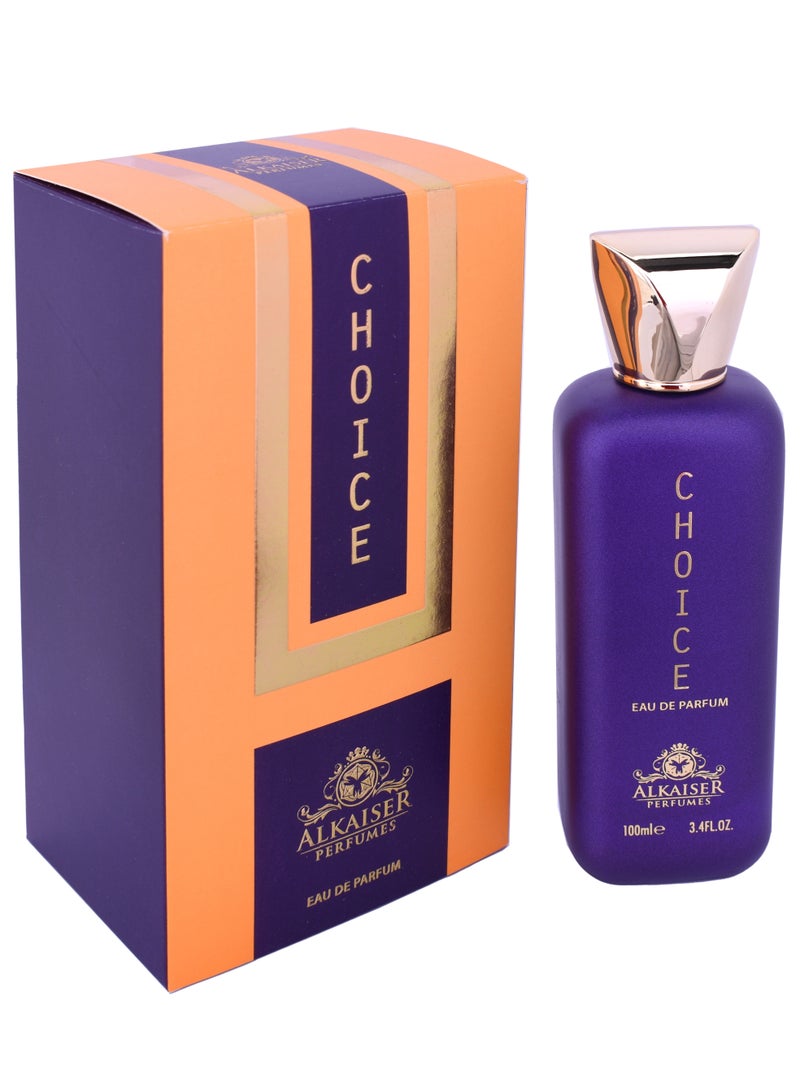 CHOICE Women Eau De Parfum 100ml ALKAISER PERFUMES Elevate Your Scent Experience with Timeless Elegance