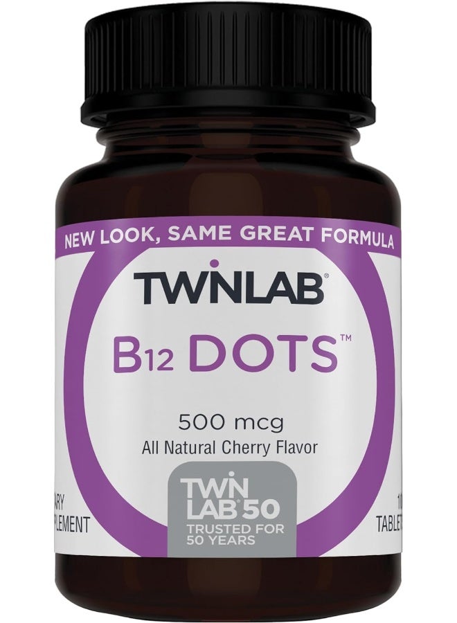 توين لاب ب12 نقطة 500 ميكروجرام بنكهة الكرز - Image 1