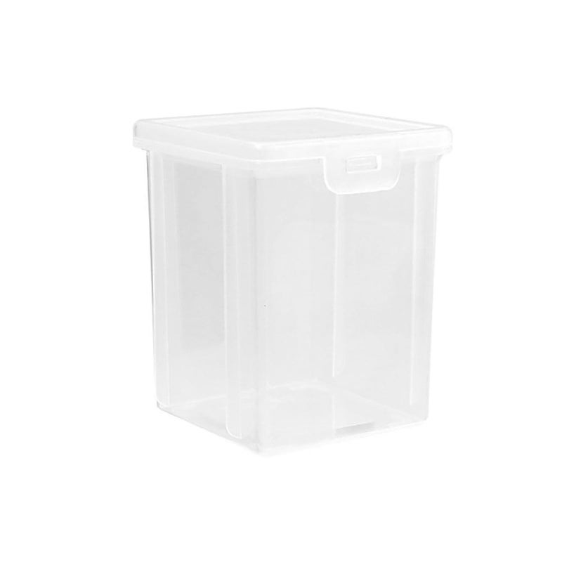hobbyme Kitchen Storage Box Cereals Sealed Jar with Lid Stackable Plastic Storage Bottle Home Refrigerator Airtight Tank - Image 1