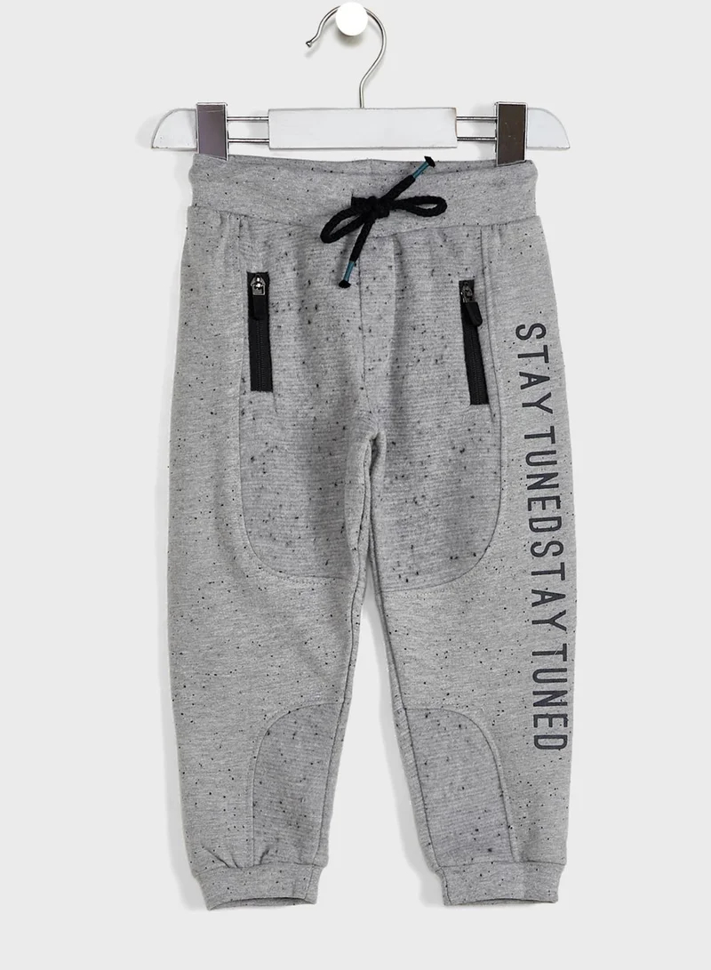 Babybol Kids Color Block Tracksuit