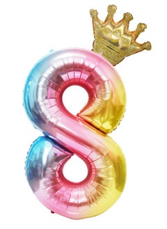 Number 8 Multicolor