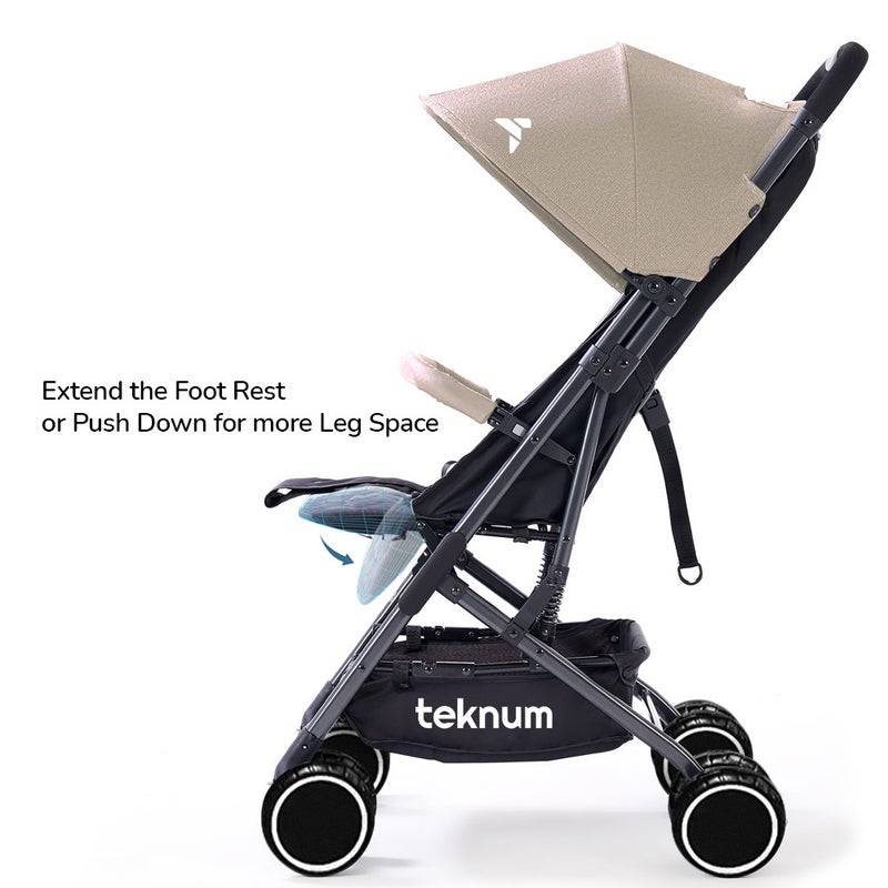 TEKNUM Yoga Lite Stroller - Ivory - Image 3