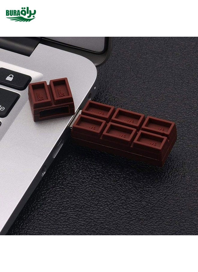 BURAQ MicroDrive 128GB USB 2.0 Creative Chocolate U Disk  - Image 5