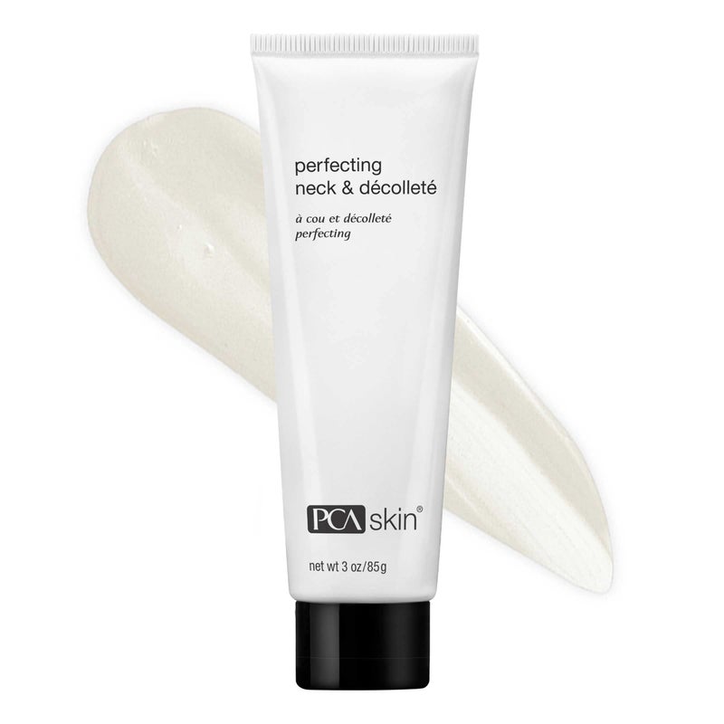 PCA SKIN Perfecting Neck  Chest Firming Cream  Anti Aging Retinol Moisturizer for Reducing Discoloration Wrinkles  Fine Lines 3 oz