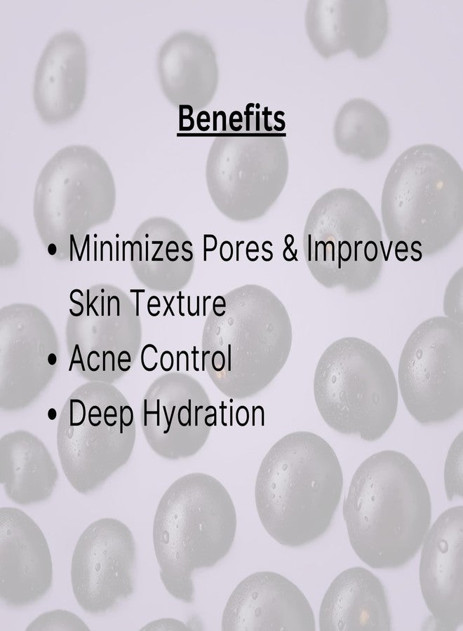 ILIKA Acai Berry Face Sheet Mask | Hydrating & Refreshing Facial Sheet Mask for Daily Skincare | Suitable for All Skin Types - Image 3