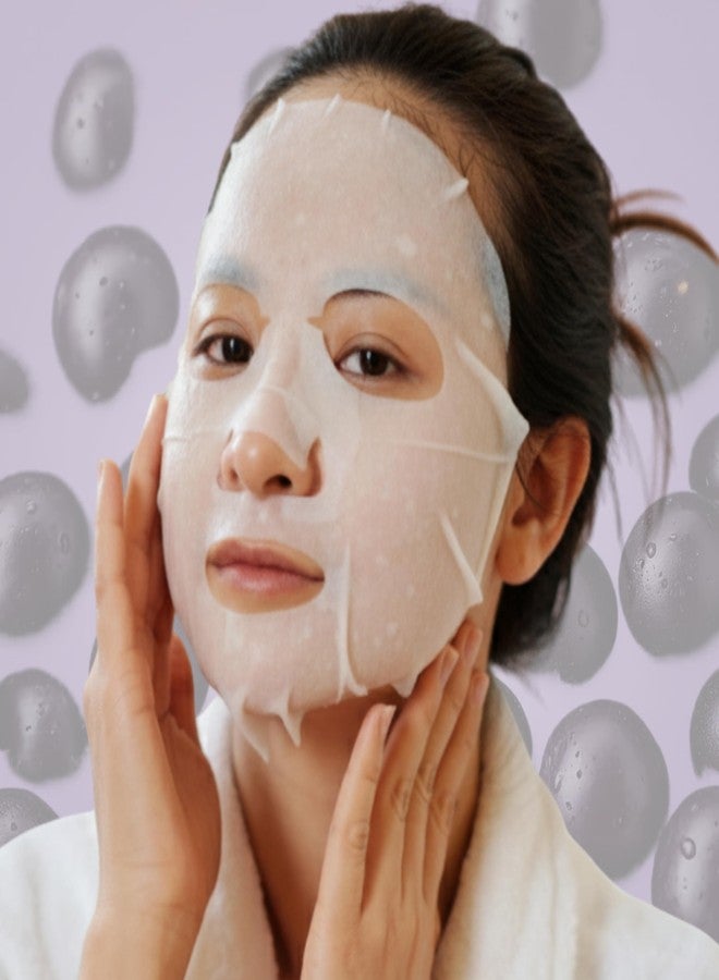 ILIKA Acai Berry Face Sheet Mask | Hydrating & Refreshing Facial Sheet Mask for Daily Skincare | Suitable for All Skin Types - Image 4