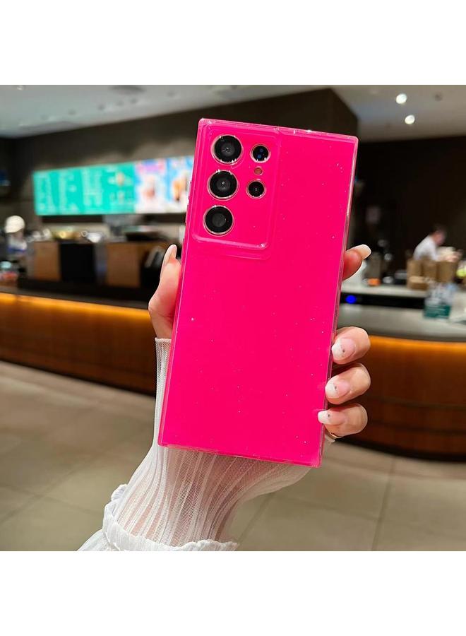 اس-توب جراب لهاتف Samsung Galaxy S25 Ultra 5G، جراب هاتف TPU بلون سادة لامع من مادة هلامية - Image 1