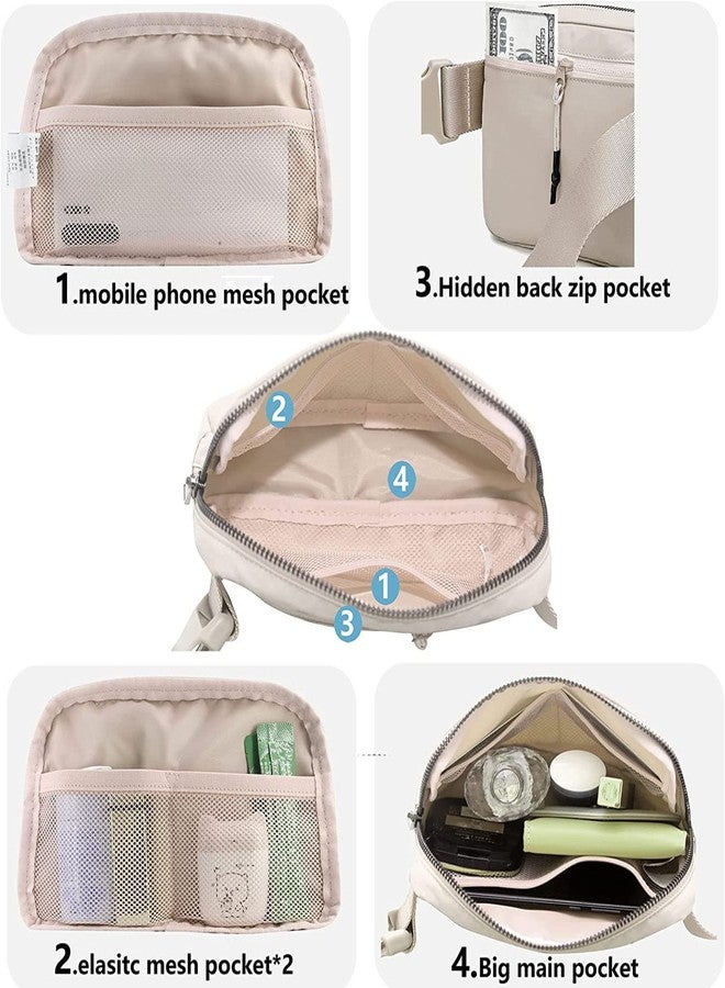 تاب كولكشنز حقيبة خصر صغيرة للجنسين من تاب كوليكشنز، مزودة بحزام قابل للتعديل، مثالية للتمارين الرياضية والجري والسفر والمشي لمسافات طويلة - بنقشة بقرة باللونين الأسود والأبيض - Image 5