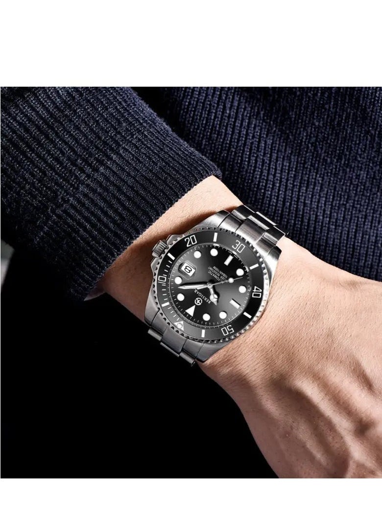 BERSIGAR - Bersigar BG-1639 Luxaura Design Stainless Steel Mechanical Water Resistant Watch - Image 1