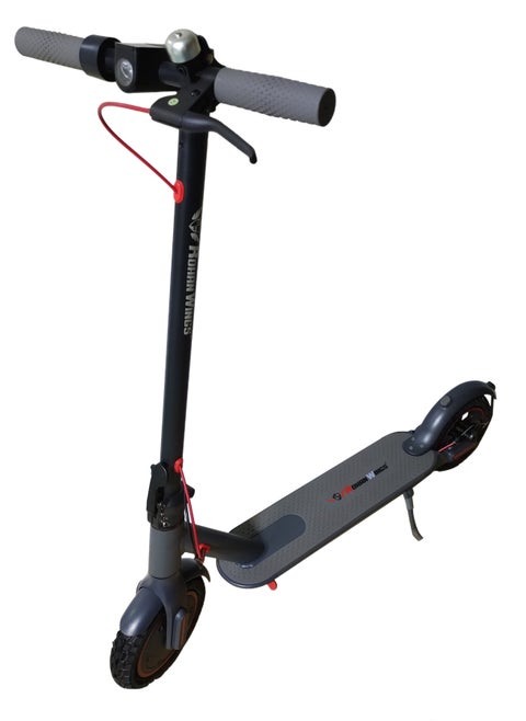 Folding Electric Skating Scooter with RGB Light Inflatable Tyres 15-70KM/H Speed Bluetooth App Control for Kids and Adults Scooter Grey