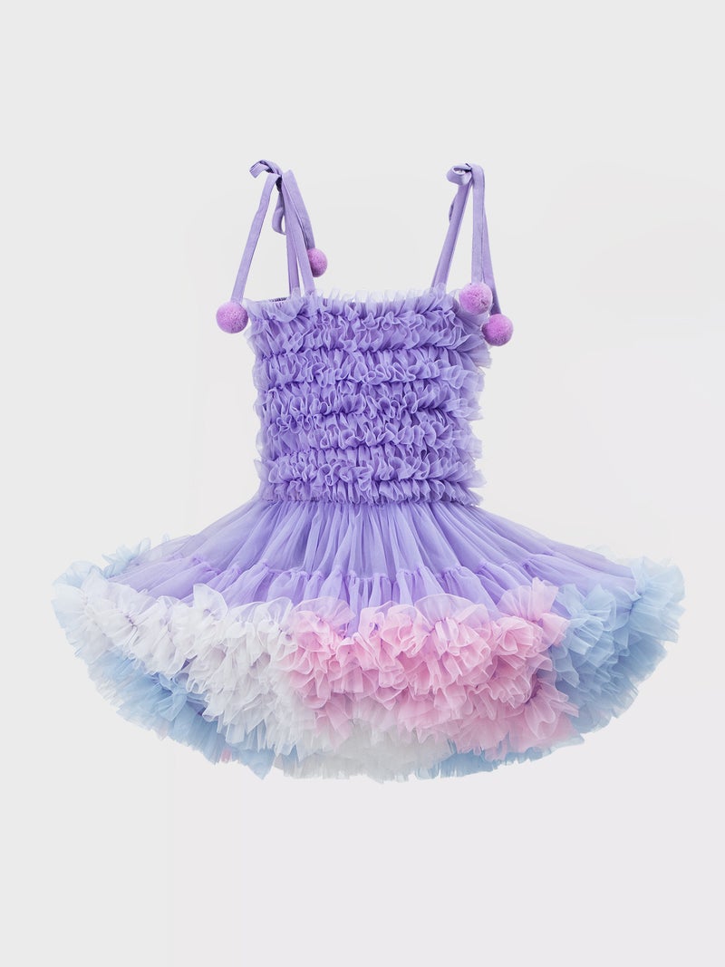Princess Tutu Skirt Girls Skirt Baby Style Suspender Kidsren'S Dress Mesh Cake Skirt - Image 2