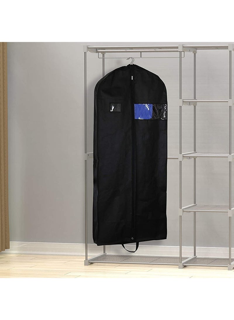 SOLARAE Oxford Fabric Suit Cover, with Zipper and Transparent Window, Anti-Moth Protector, for Costumes, Dresses, Coats, Storage or Travel - Image 5