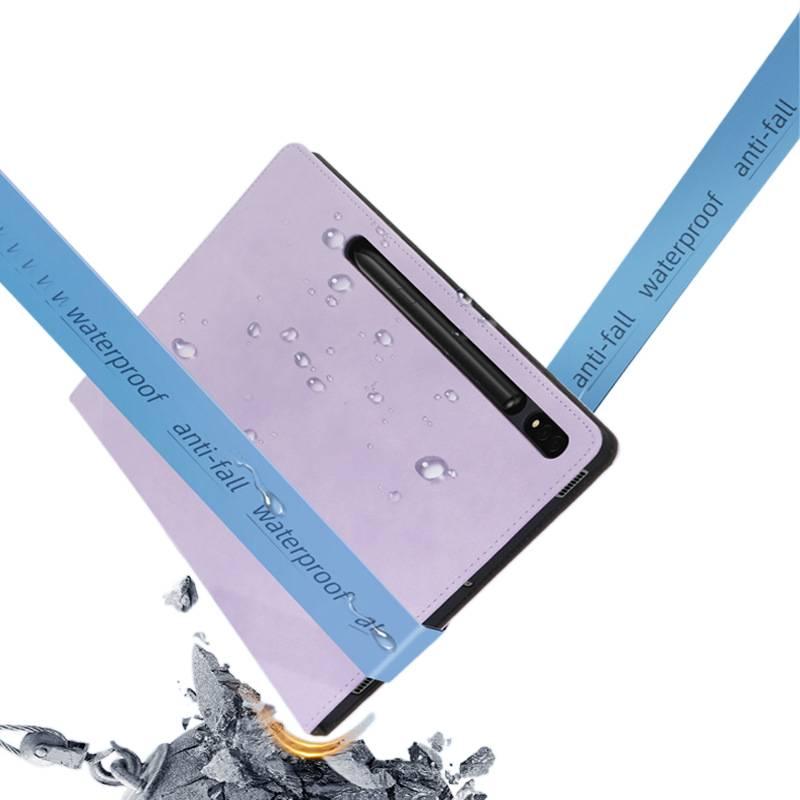 DGG Blue Smart iPad Case Compatible with Multiple iPad Models with Pencil Holder - Image 3