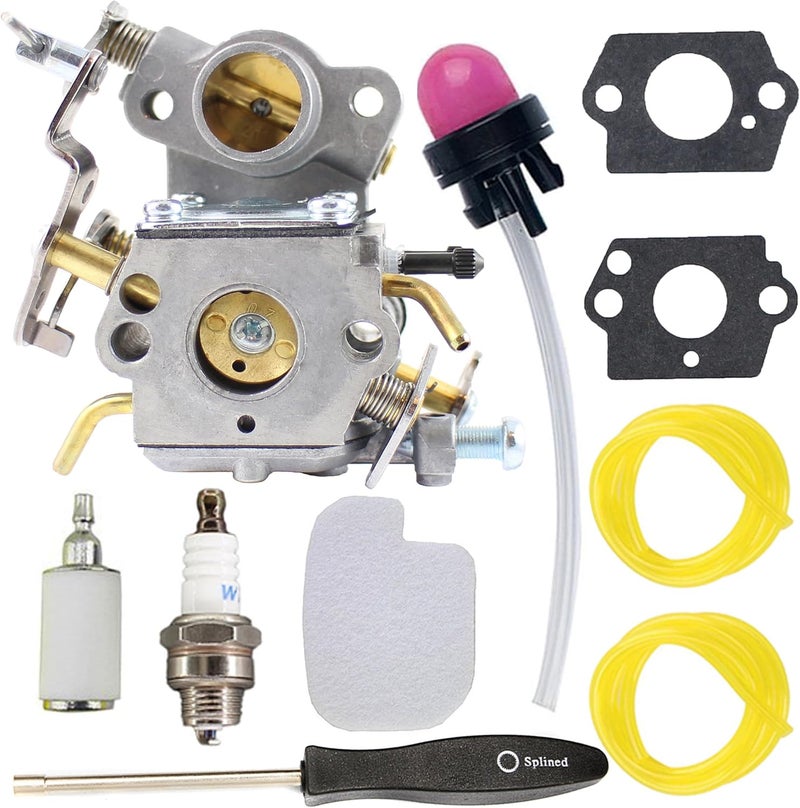 Pro Chaser PP4218A Carburetor for Poulan Pro P3314 PR4218 PP4218AVX PP4018 PP3516AVX P3416 PP3816 18’’ 35cc 42cc Chainsaw Craftsman 358.350990 358.341900 358.350830 358350830 (Ruixing OEM Part) - Image 1