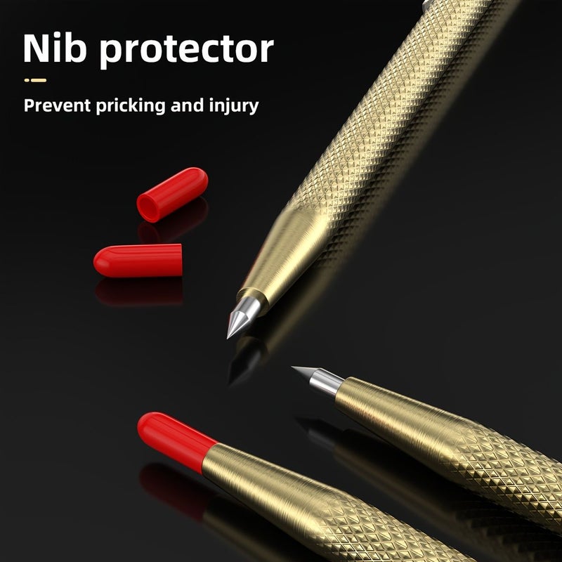 5 Pack Tungsten Carbide Scribing Pens Tile Glass Cutting Tools Manual Hand Needle - Image 4