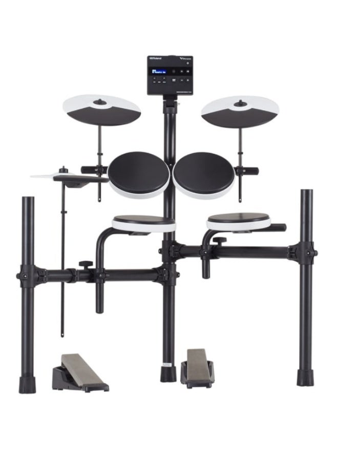 مجموعة الطبول الإلكترونية رولاند V-Drums TD-02K – مجموعة مدمجة وتفاعلية للتدريب