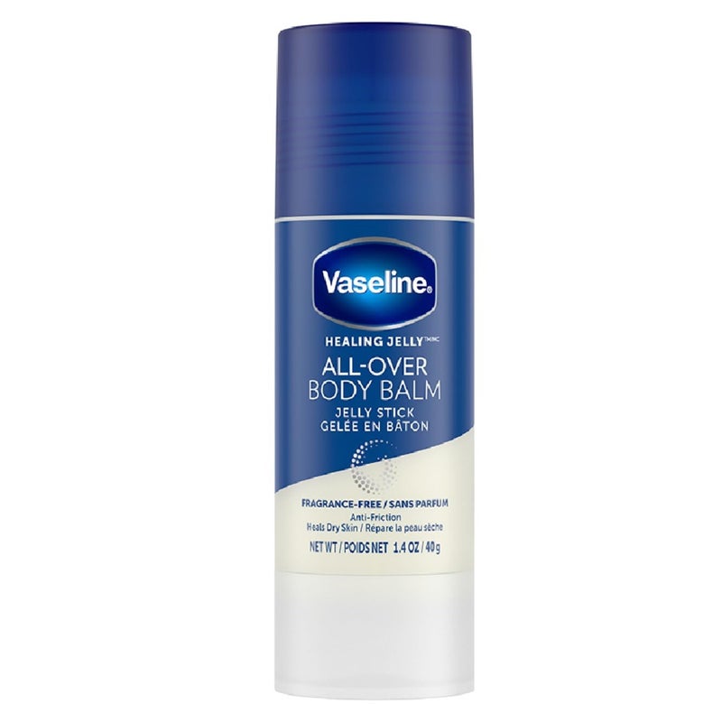 Vaseline بلسم فازلين للجسم على شكل عصا لتخفيف جفاف البشرة بدون رائحة علاج مستهدف للأماكن الصعبة الوصول 1.4 أونصة - Image 1